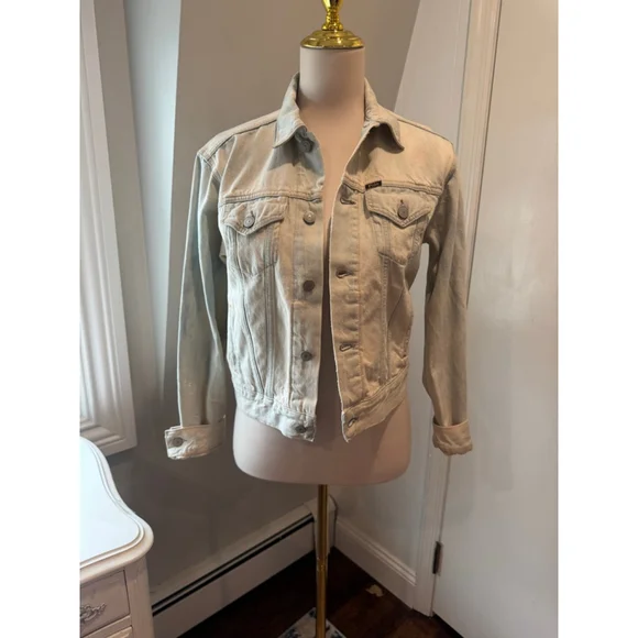 Polo RL | Women’s Vintage inspired Denim Trucker Jacket | stonewashed | Size XS - Picture 8 of 14